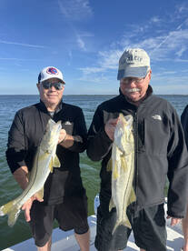Limit of trout and fun snook