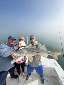 The whole family cathing monsters!!!