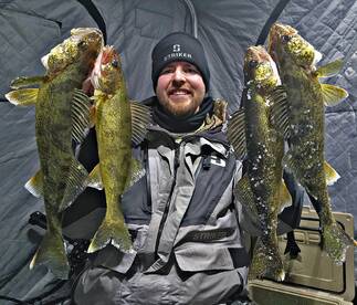Walleyes are biting!