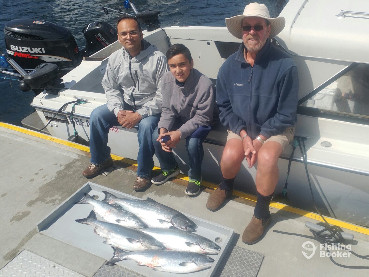 Today's trip: Five fish in under 4 hours.
