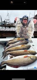 This cold front is making the redfish hu