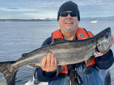 Winter Chinook Fishing January 18 th 202