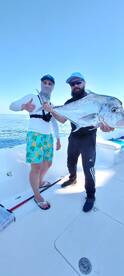 ?? Amazing Rare Trevally Catch with Trop