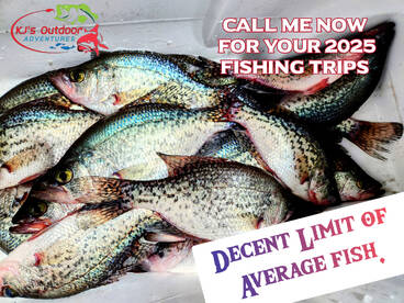 Wont be long. CRAPPIE SEASON will be ?. 