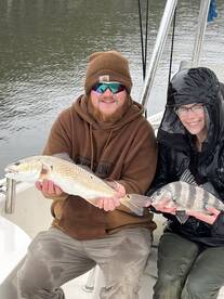 More redfish and black drum