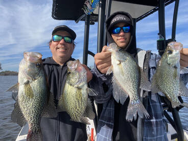 Speck fishing on fire!