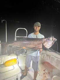 Night time swordfishing brings up a supr