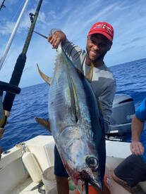 Tuna and conch for dinner 