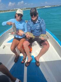 Un poco de pesca de fondo