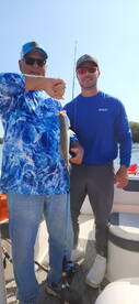 Slaying fish and sharks on warm February