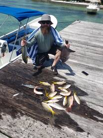 The fishing was great day 