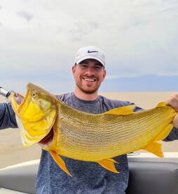 Golden dorado and catfish, at their best