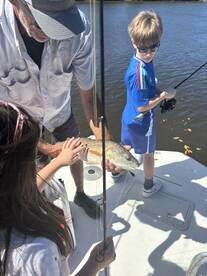 First time fishing