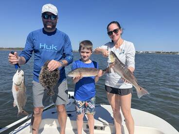 Redfish and Flounder