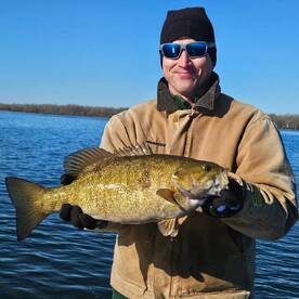 Pre-season Lake Erie Bass Fishing 2025