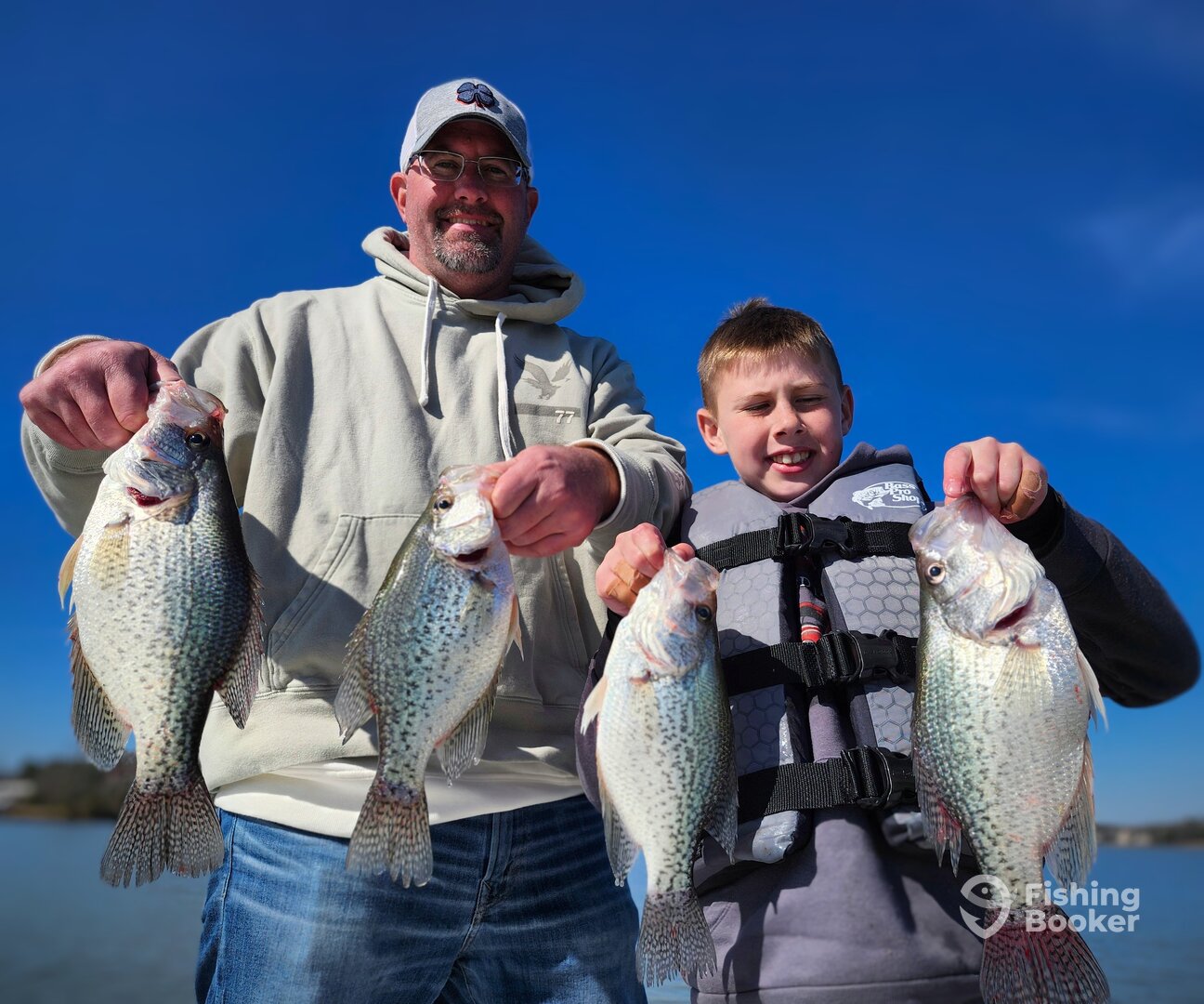 Brad & Ethan with 4 Slabs