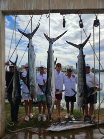 4 Striped and a big Dorado!