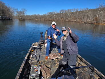 Late winter trout fishing is on fire her