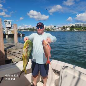 Kentucky boys with nice mahi and mutton 