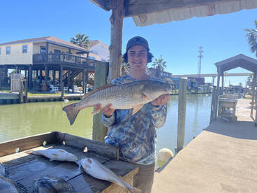 Spring action with Texas saltwater Adven