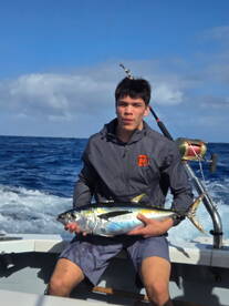 Early march sign of yellowfin 
