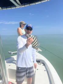 Great day for reds and sheepshead 