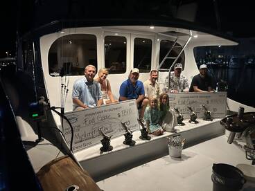 Taking home the big check