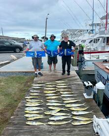 White Marlin and mahi