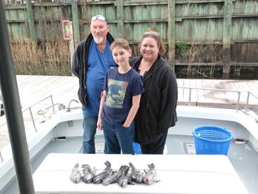 Keeper Bass today on 1/2 day trip .