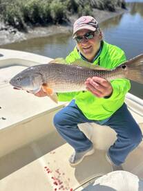 Windy day redfish