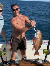 Father and son fishing trip