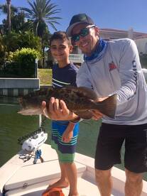 Gags to start & 35inch Snook to end