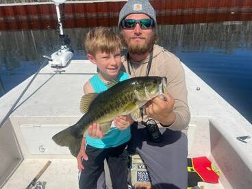 Bed fishing for Bass