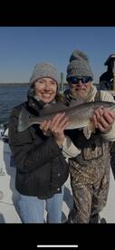 Dock fishing cold fronts