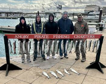 Limit catch of coho salmon 