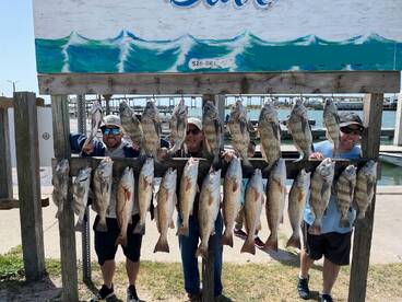 Redfishing and Black Drum bite 