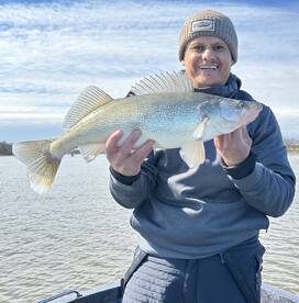 Spring river walleyes are in full swing!