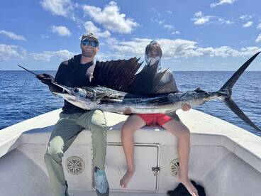 Double Sailfish!