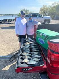 Crappie are up and spawning!