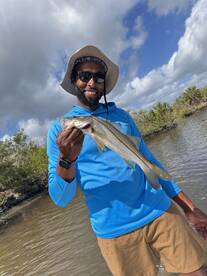 Snook and reds are staying warmed up in 