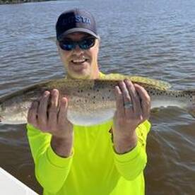 Spring Trout Bite Lower Neuse River