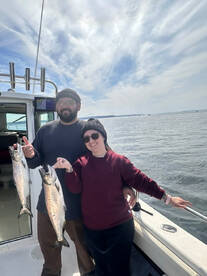 Winter blackmouth and resident coho