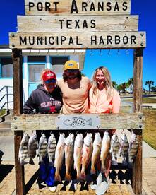 Redfish and Drum are plentiful!