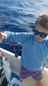 Sport fishing adventure at sea ?