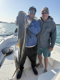 Nice surpirse cobia while tarpon fishing
