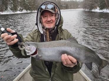 Here is a few pictures of the steelhead 