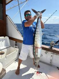 Another Wahoo aboard Mr. Wrinkles 