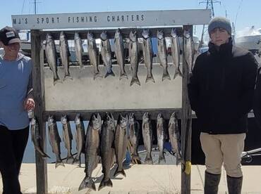 Coho fishing is great right now