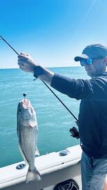 Fish are biting 