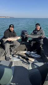 Coho bite is really heating up!